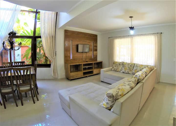 Linda Casa Em Condomínio - Praia Das Toninhas - Ubatuba