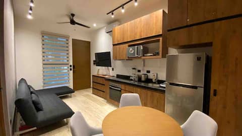 Top Airbnb: NEW luxury and innovative apartment close to beach in Xaman Ha