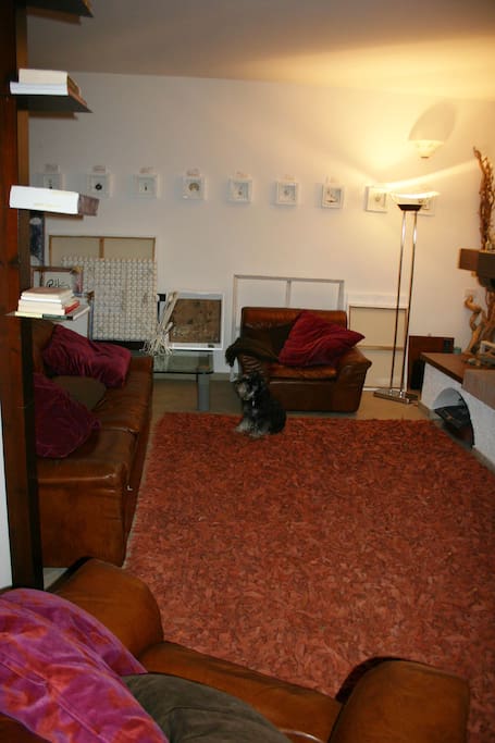 Sala / Spazio TV via cavo e wireless internet