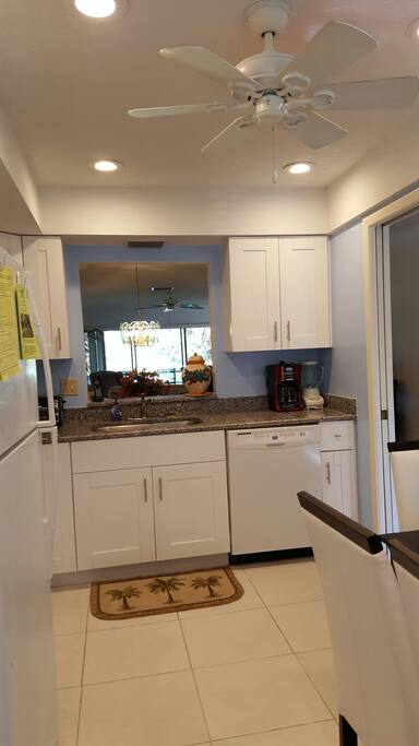View from Kitchen to Lanai