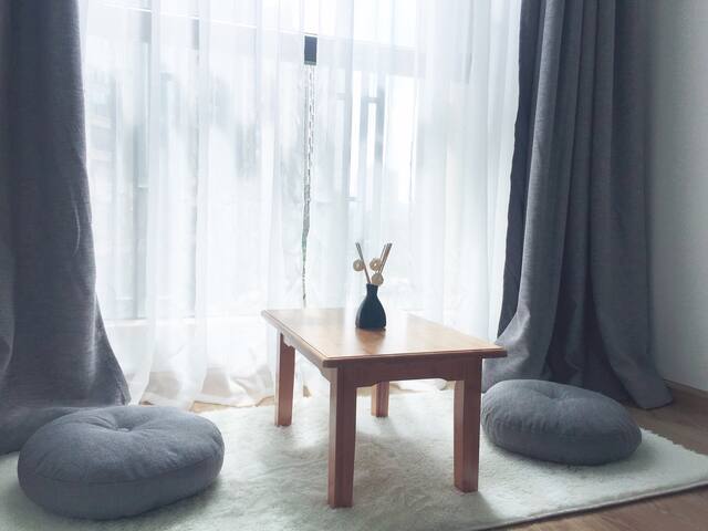 Fresh and comfortable three-bedroom apartment ArtDeco architectural art style district close to Wanda South Asia Commercial Street