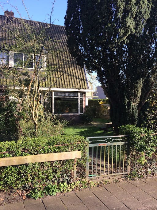 Vooringang tuin