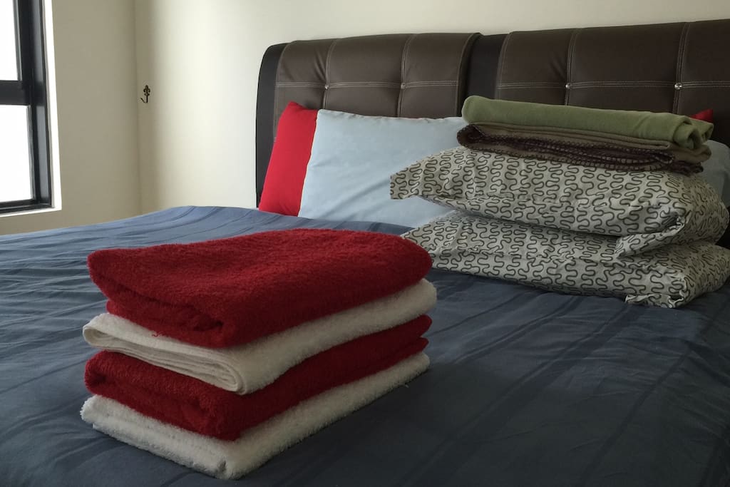 Bath towels for the total pax confirmed.