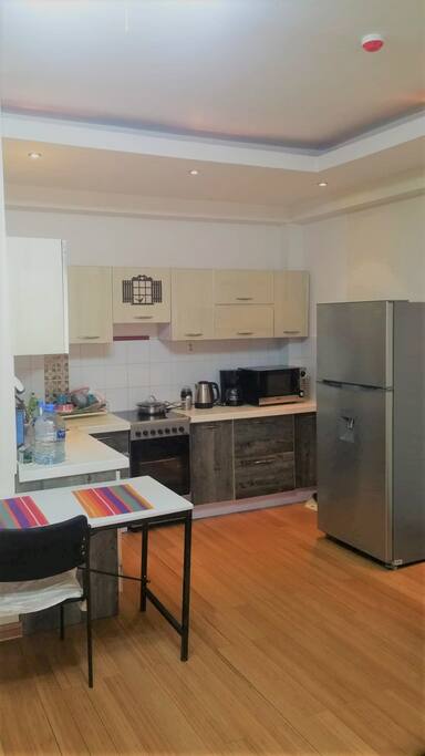 Cooking and dining area