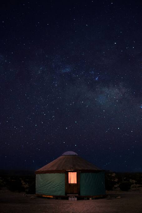 If you like stargazing Yurty is the place for you!