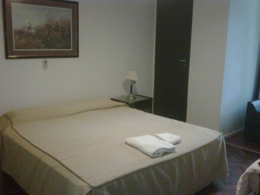 habitación con cama matrimonial o 2 twin