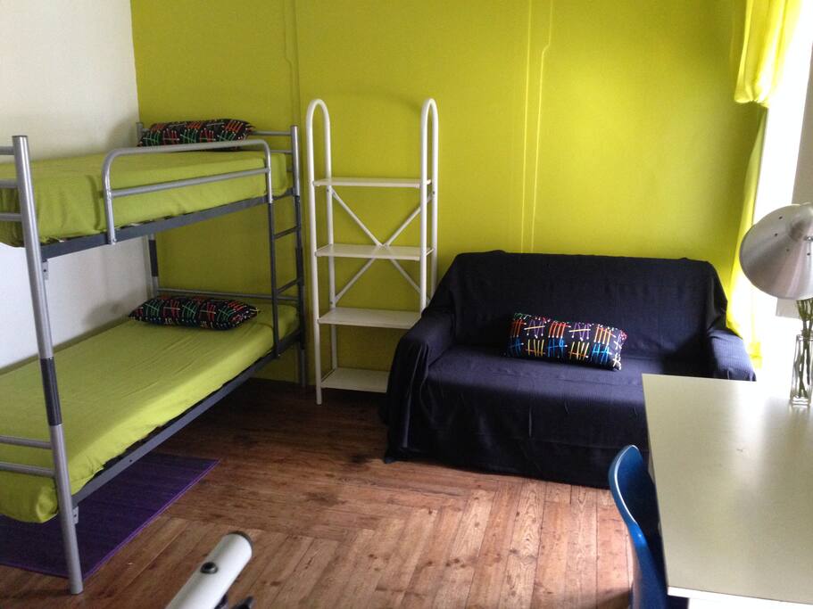 Quarto Verde / Green Bedroom