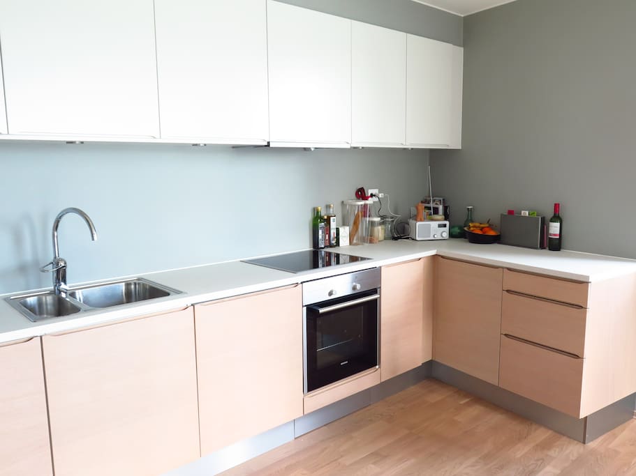 Fully equipped kitchen