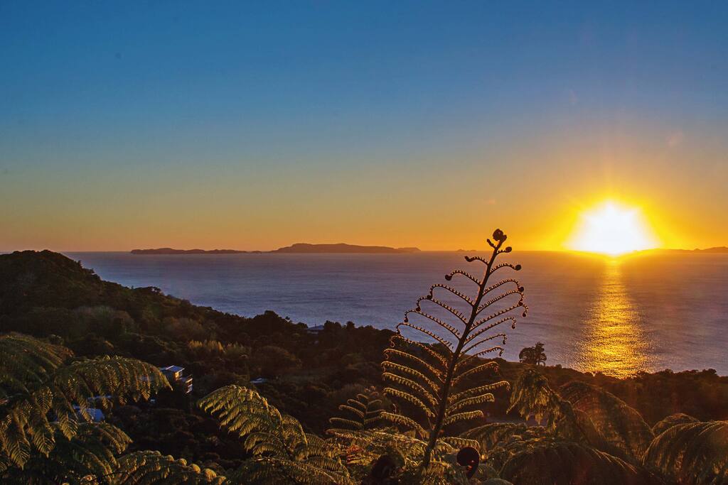 Sunrise from the front deck