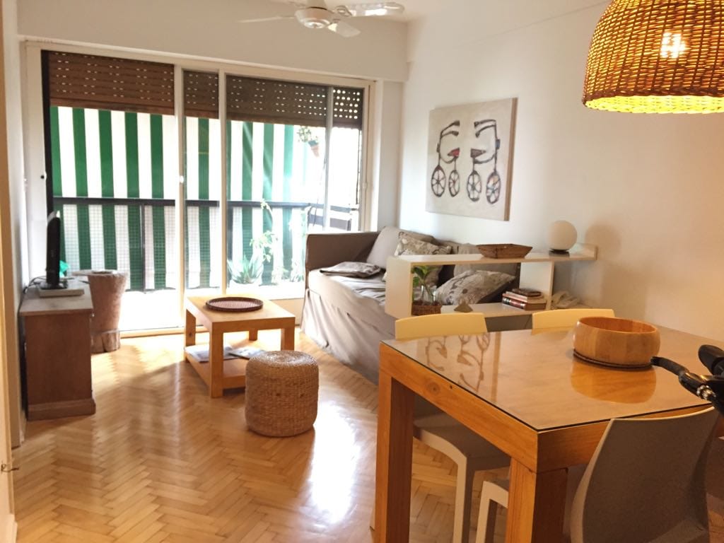 Departamento en Caballito con balcón