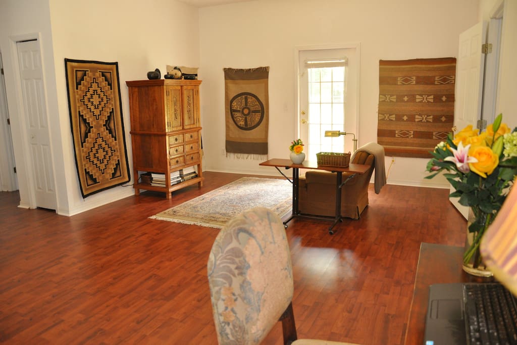 TV/DVD lounging area