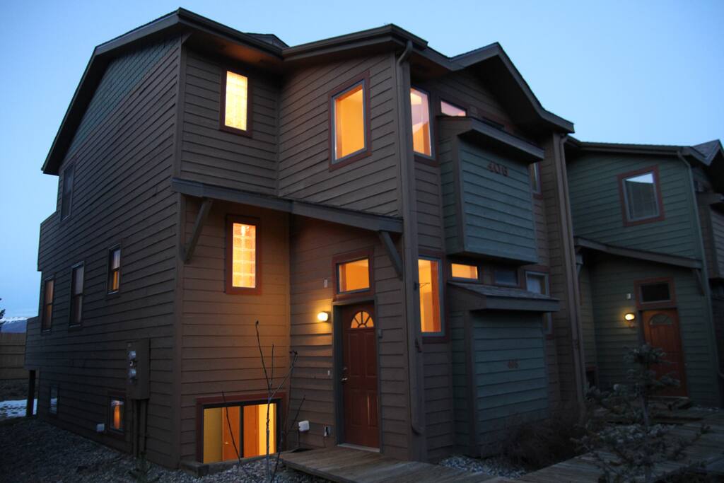 Townhouse- no one is above or below you!