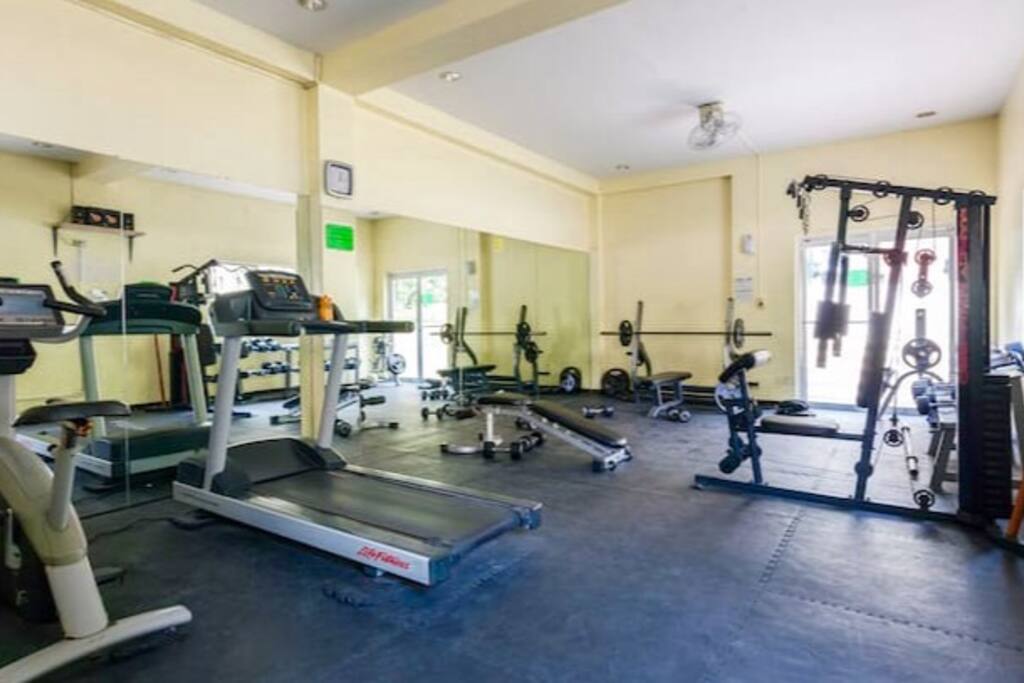 Gym is part of the amenities.