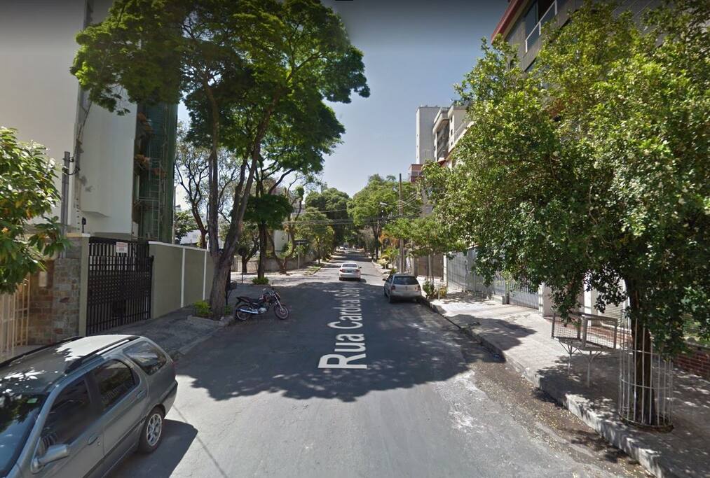 Rua tranquila, linda e arborizada!