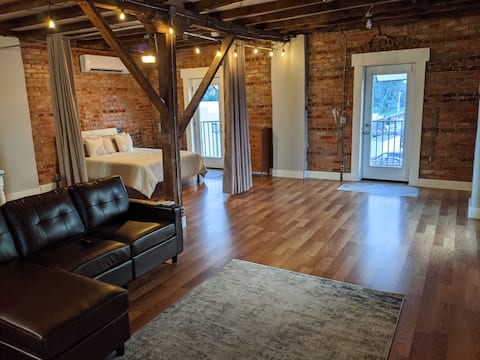 Historic loft with a view