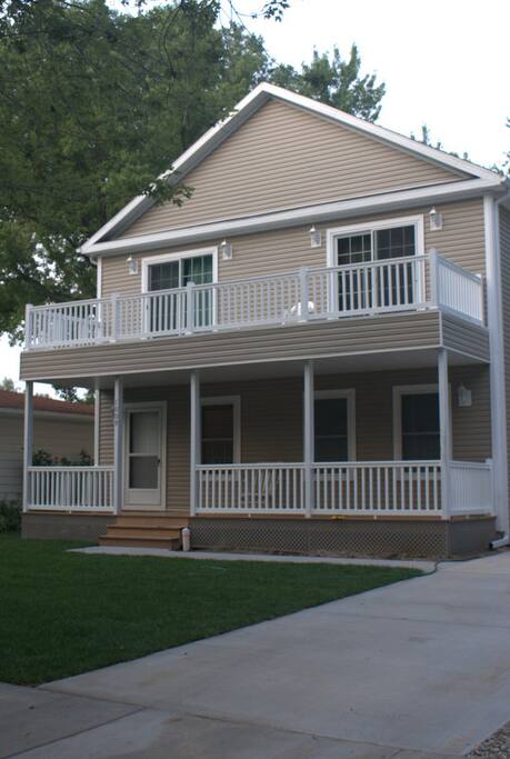 Large 2500 sq ft home, 4 decks to enjoy friends and some private time too.