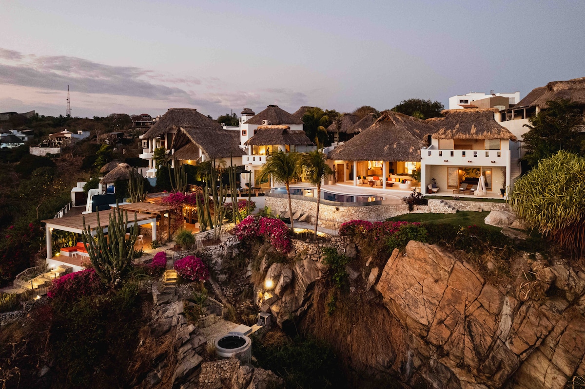 Popular Airbnb listing: The Hidden Gem - Puerto's Most Luxurious Villa in Puerto Escondido