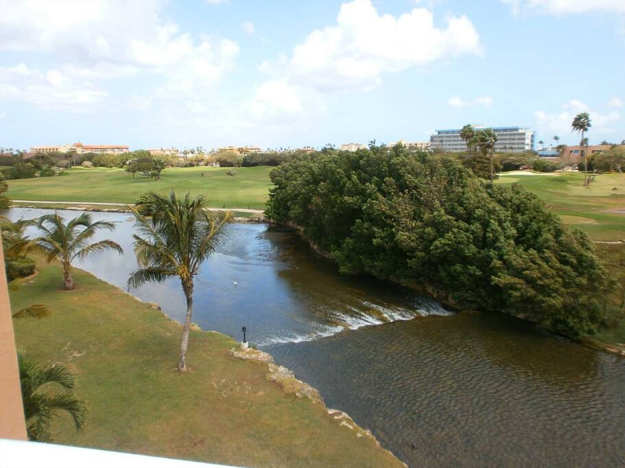 Your view from your private balcony!