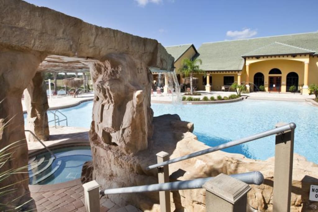 Clubhouse pool