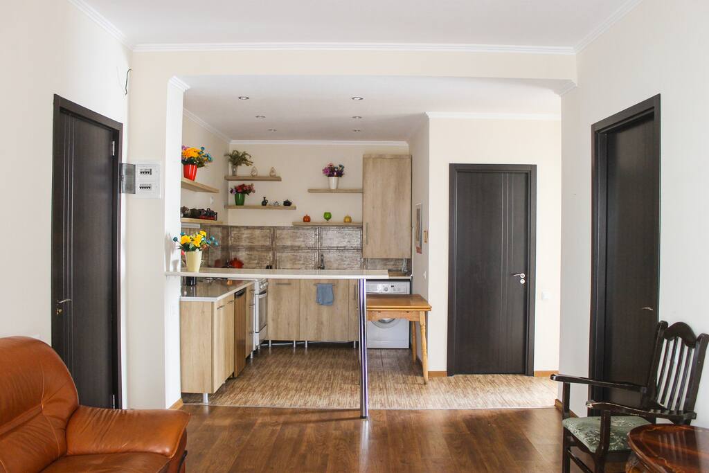 Living Room and Kitchen