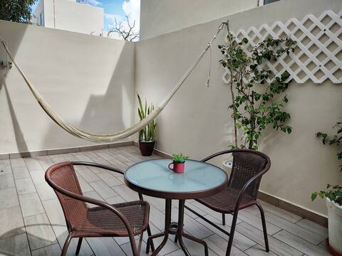 Accommodation w/pools and parking, near Super