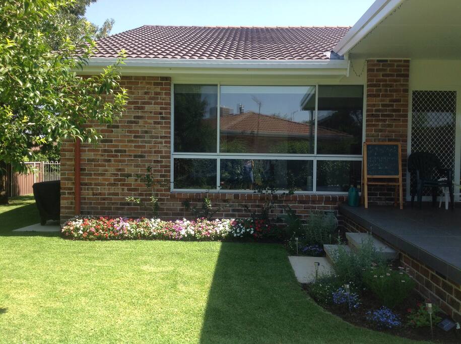 Relaxing private garden