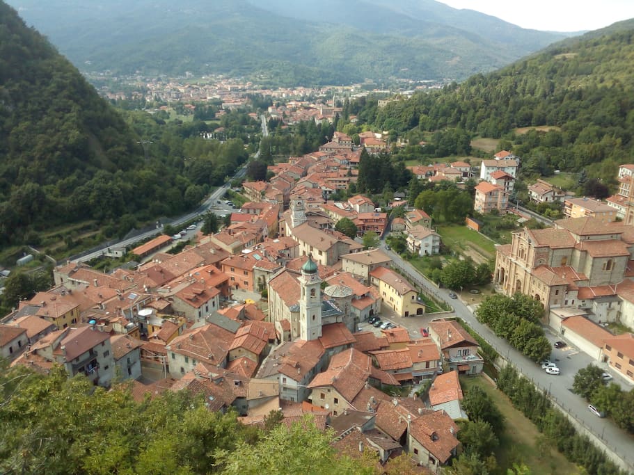 VISTA PANORAMICA DI GARESSIO