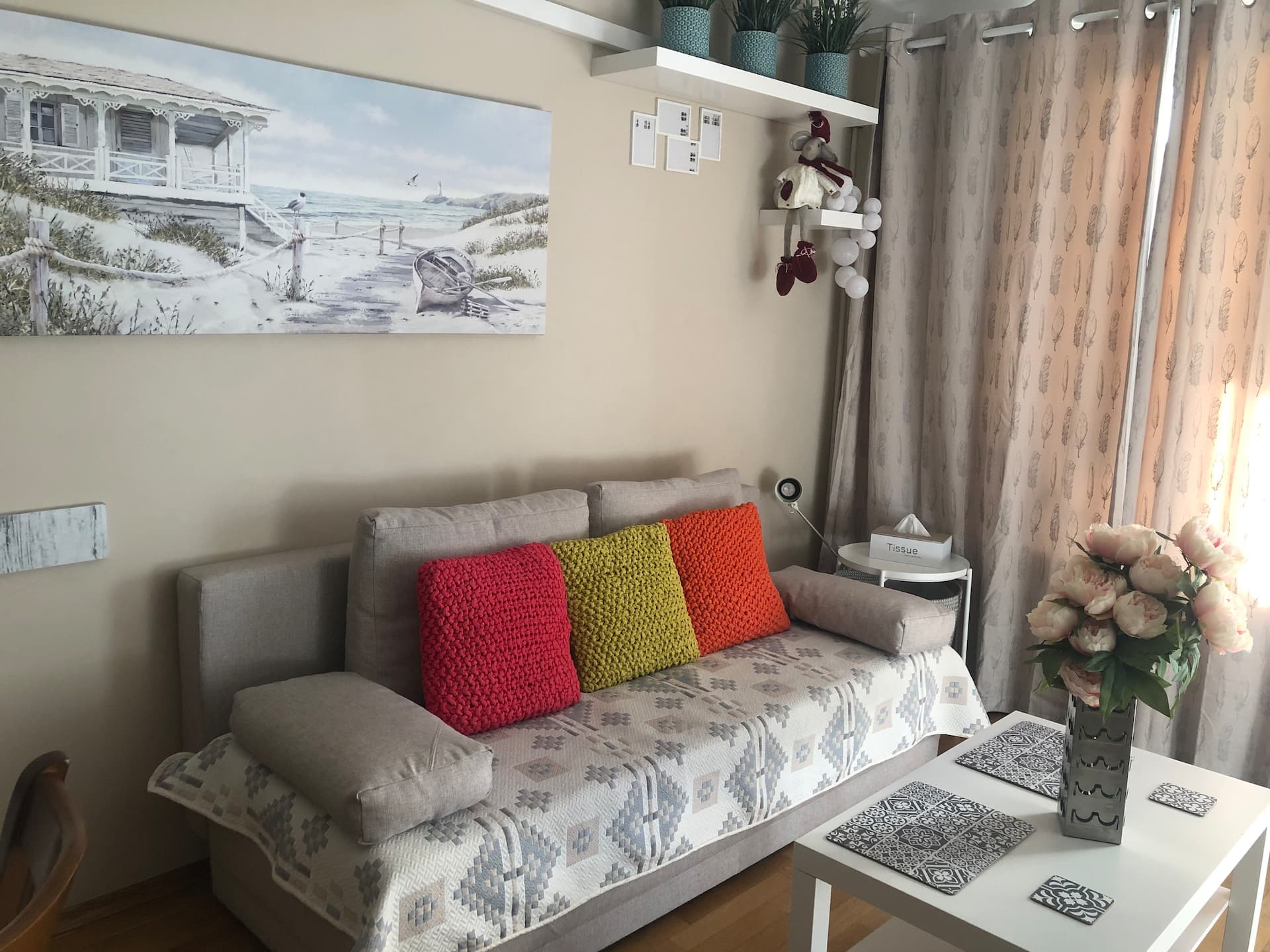 A place in the heart of the city near the beach