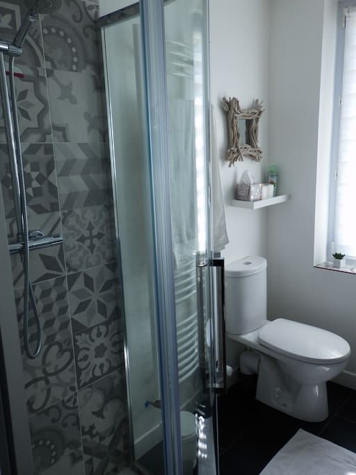 la salle de douche