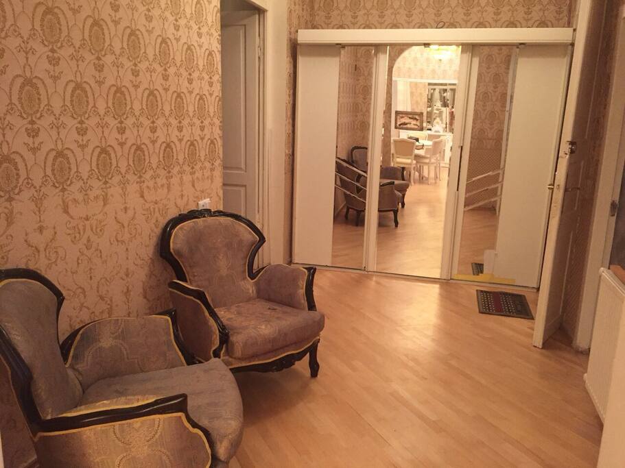 The entrance in the apartment.