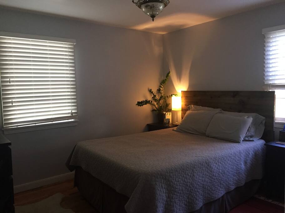 Bedroom 1 w/ queen