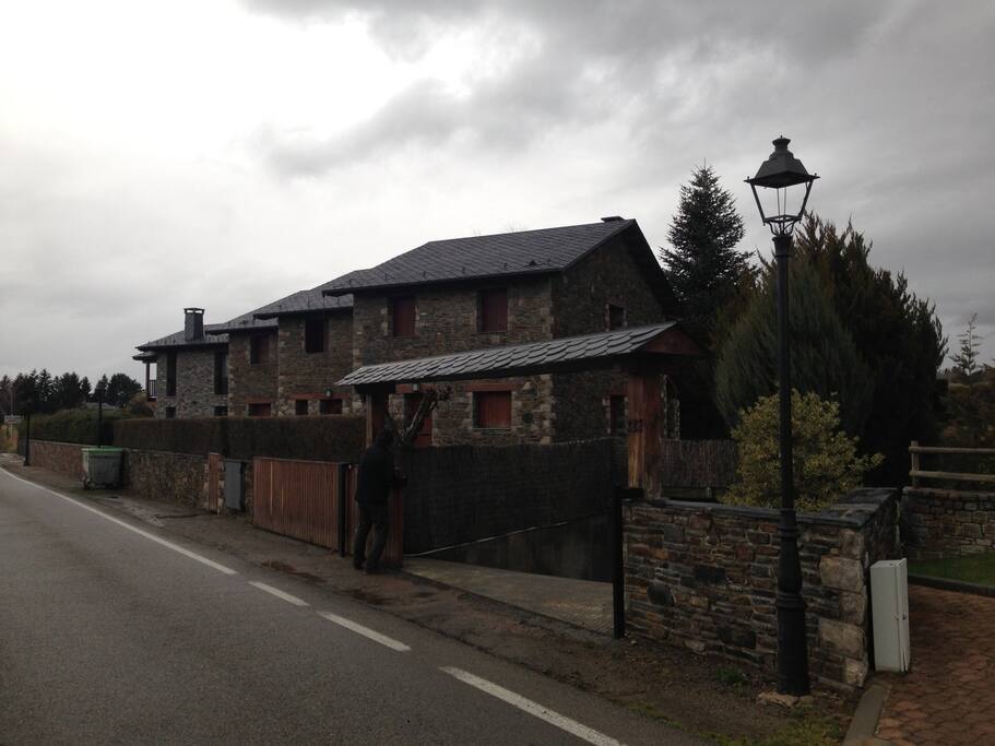 Exterior de la casa
