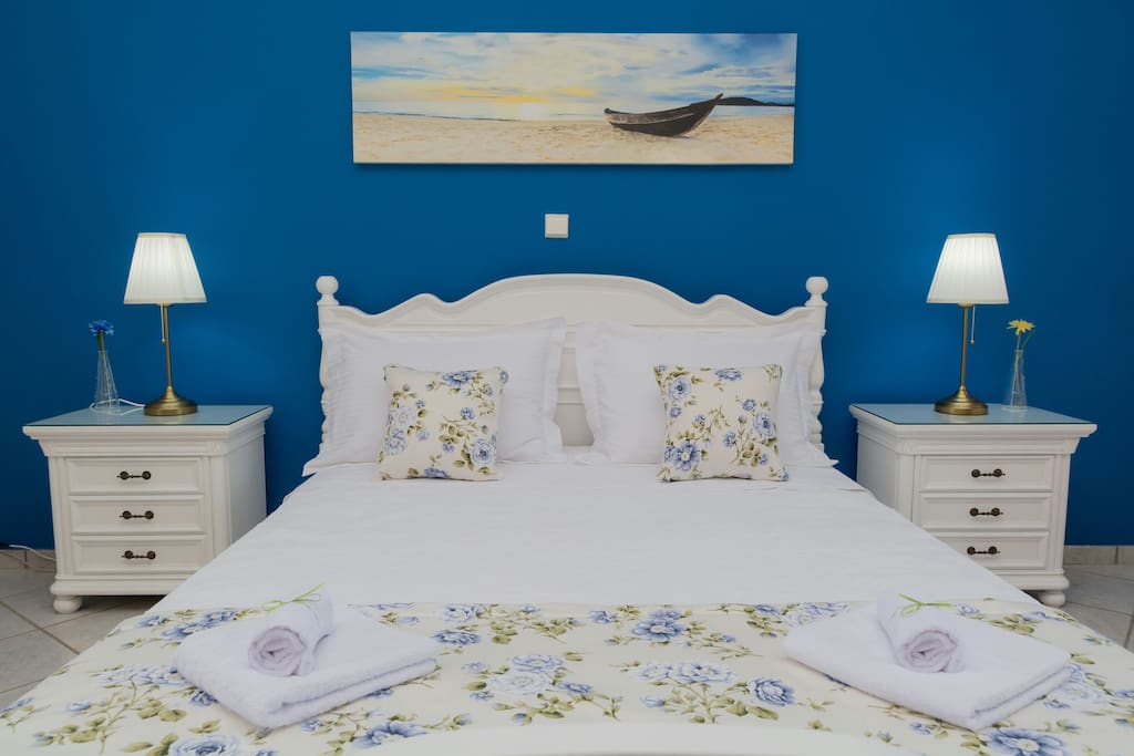 Master bedroom bed