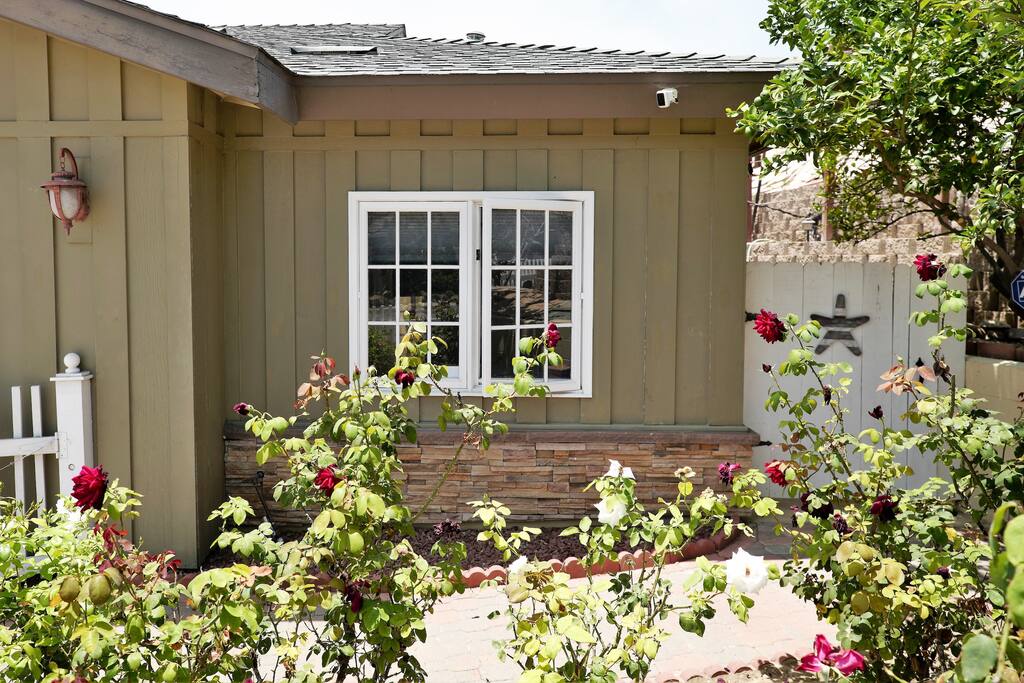 FRONT OF GUEST SUITE PRIVATE ENTRANCE
