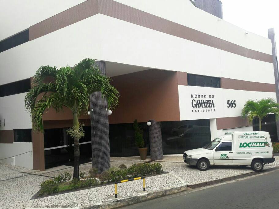 Frente do prédio