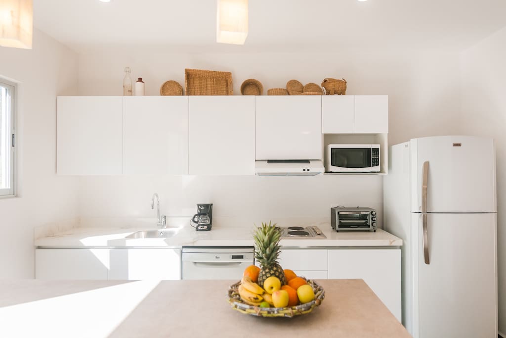 Fully equipped kitchen