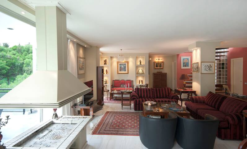 Athens Lycabettus Hill Penthouse, roof garden pool gallery image 5