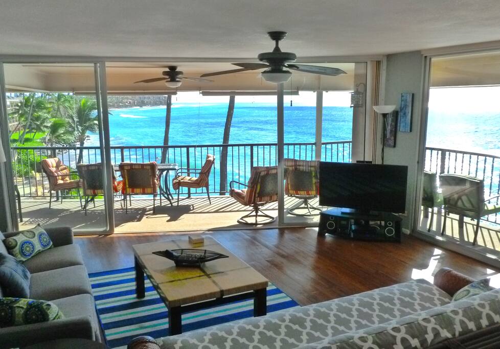 Open floor plan and stunning views