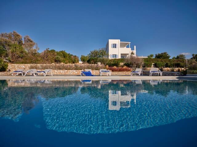 Unique Seafront villa in Paros