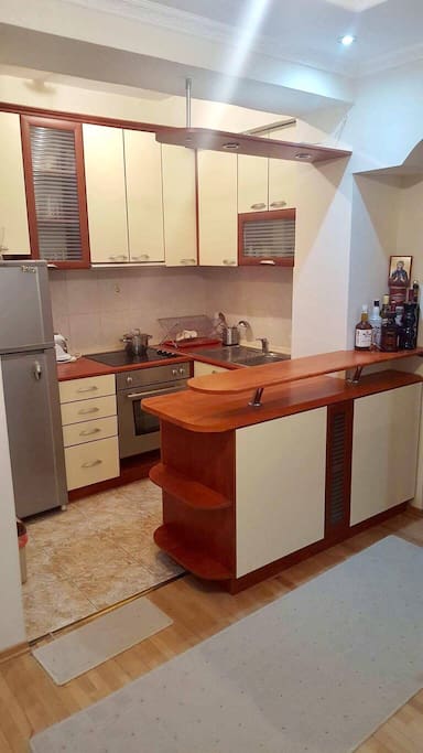 Fully equipped kitchen