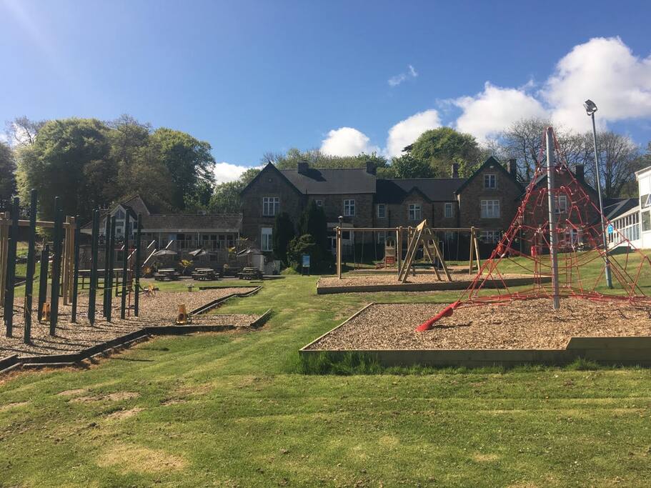 Children's adventure play area