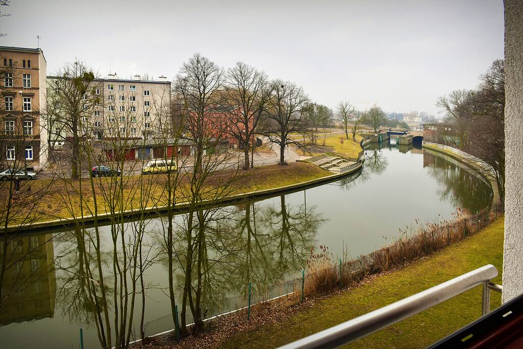 View from the Apartment in winter.