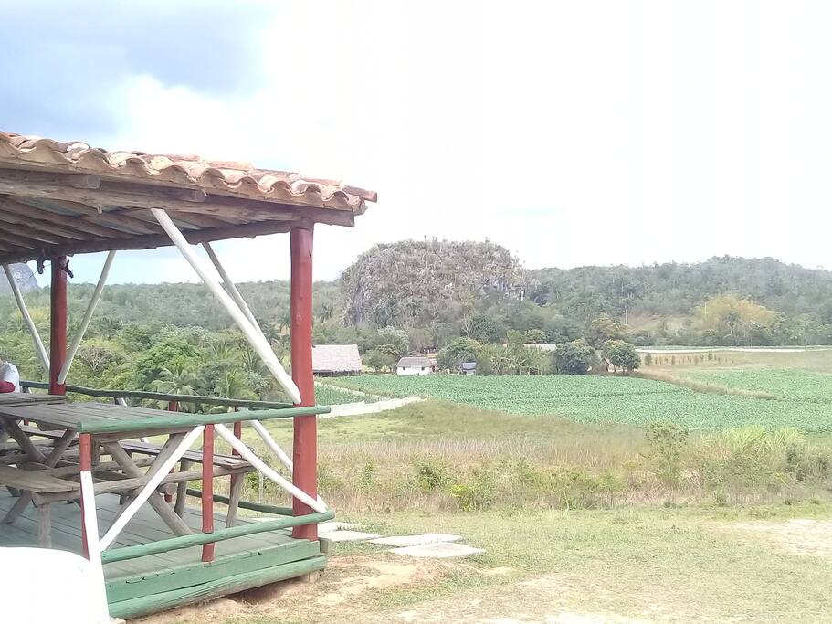 Vista Panoramica en el ranchon de la Familia