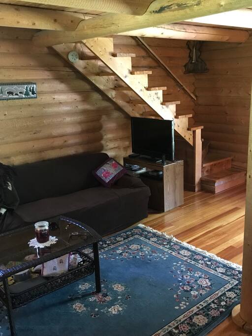 Stairs to bedrooms