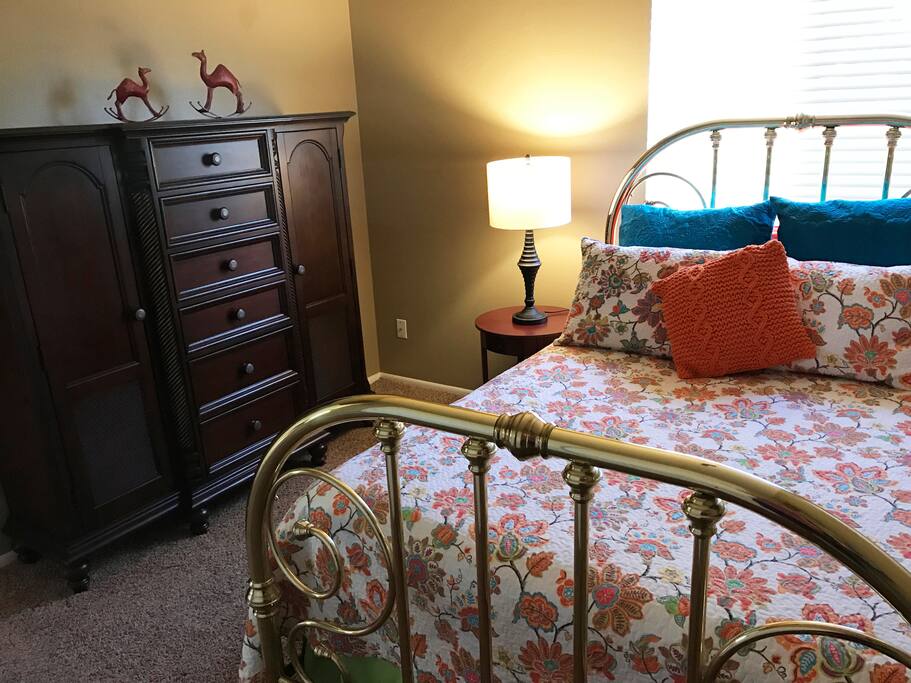 Plenty of space to unpack and get settled.