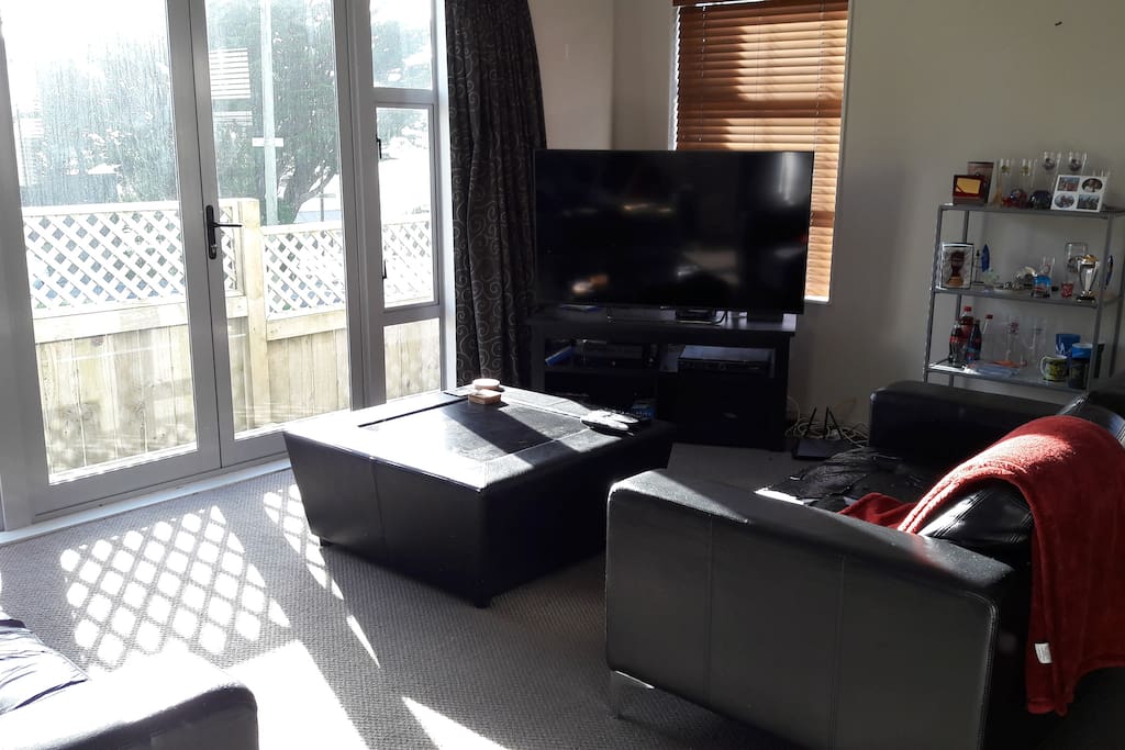 55" with Sky Sport - great for re-watching the game!
