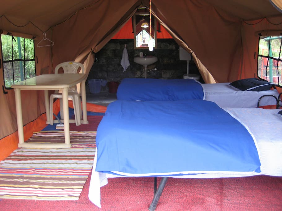 Tent Interior