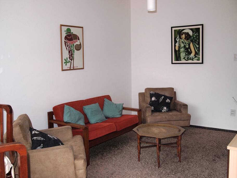 Comfortable armchairs and couch