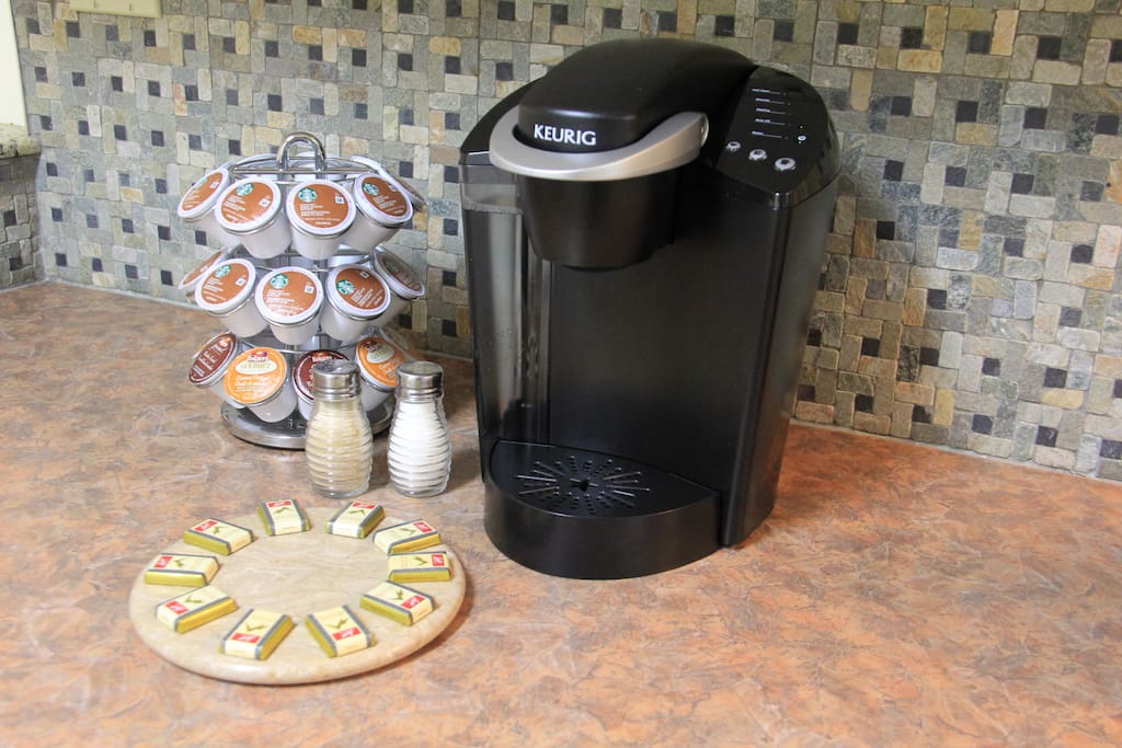 Coffee Station - Enjoy your complimentary morning coffee and chocolate.
