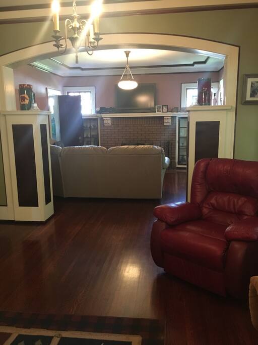 Family Room with TV